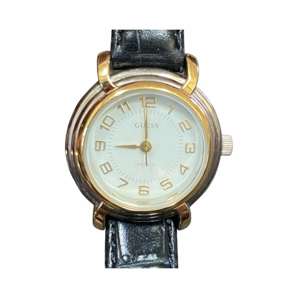Guess indiglo quartz